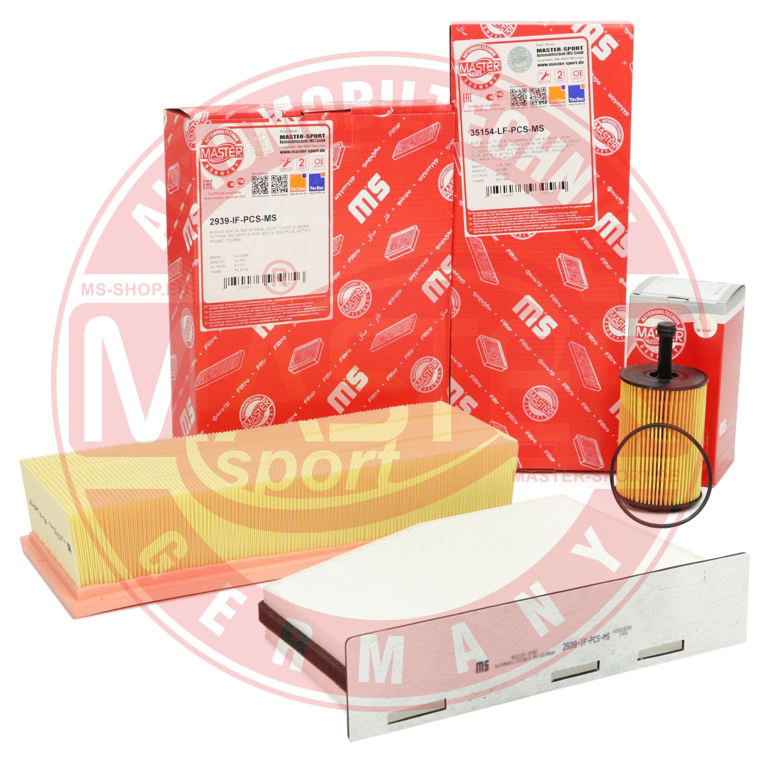 MASTER-SPORT GERMANY 450001992 Filter - Sada